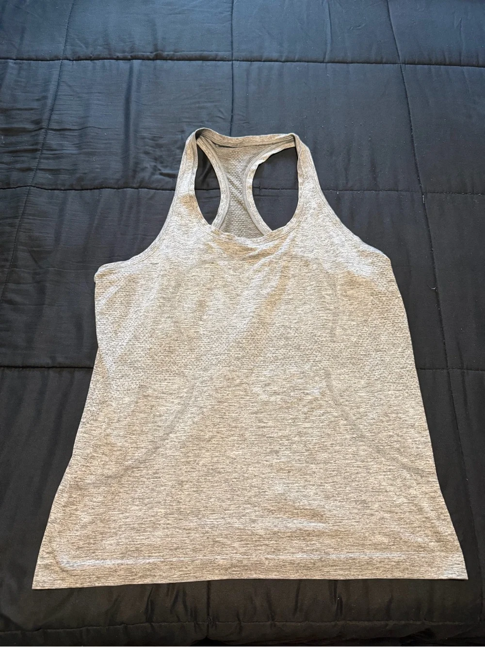 Women’s Lululemon racerback Tank swiftly tech 2.0 gray size 12